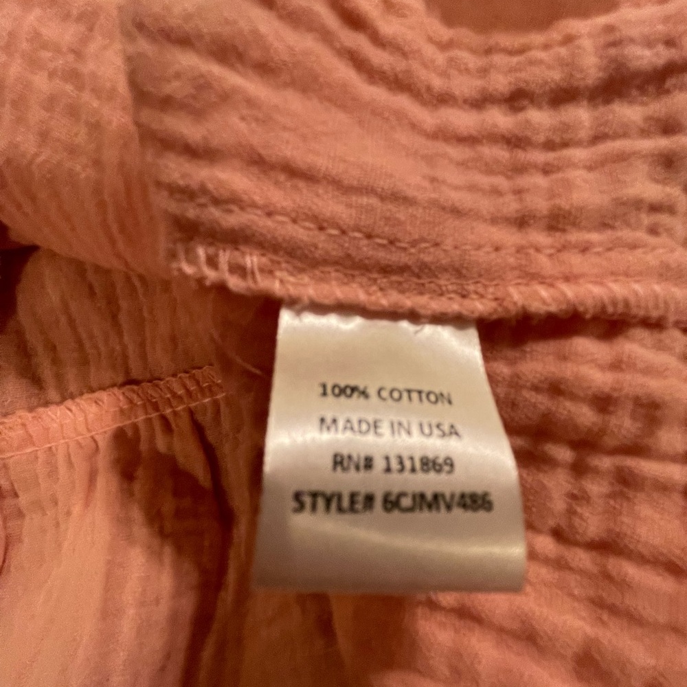 Allison & Kelly Blush Pink Gauzy Dress M (jrs.) FREE SHIP - Picture 4 of 5